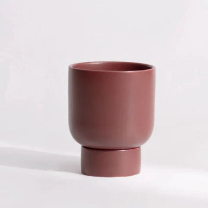 Rounded Ceramic Planter - growthings plant co.