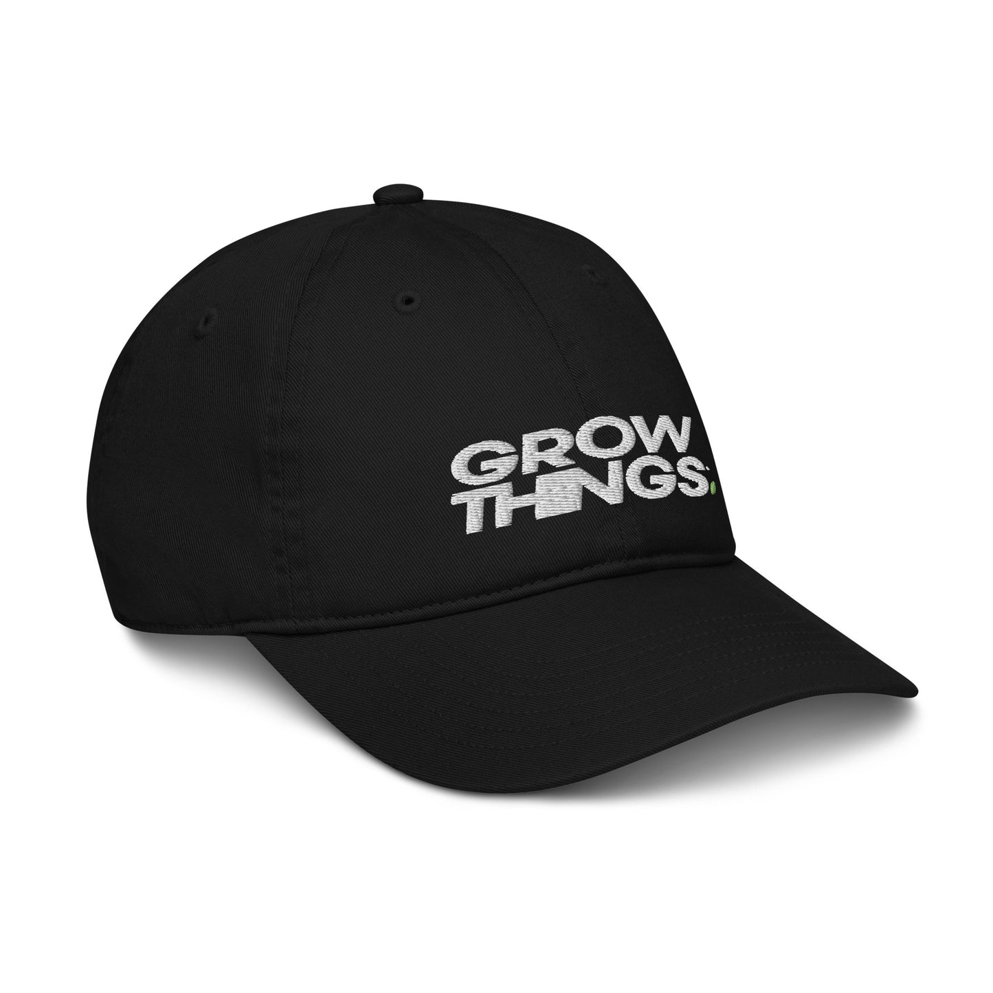 Gorra de papá con logotipo (negra)